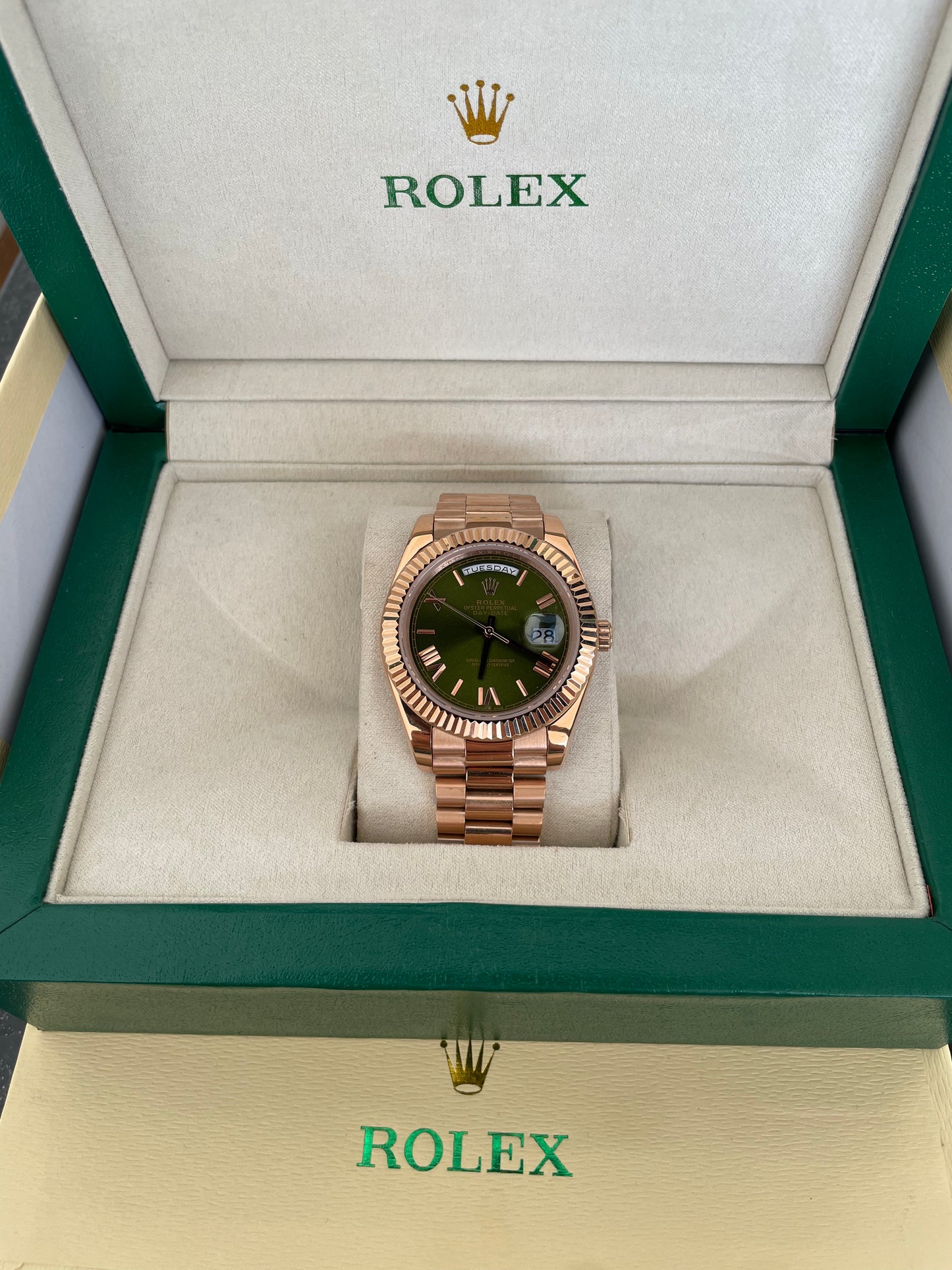 Rolex Day Date Oyster Perpetual (Oro Rosa)