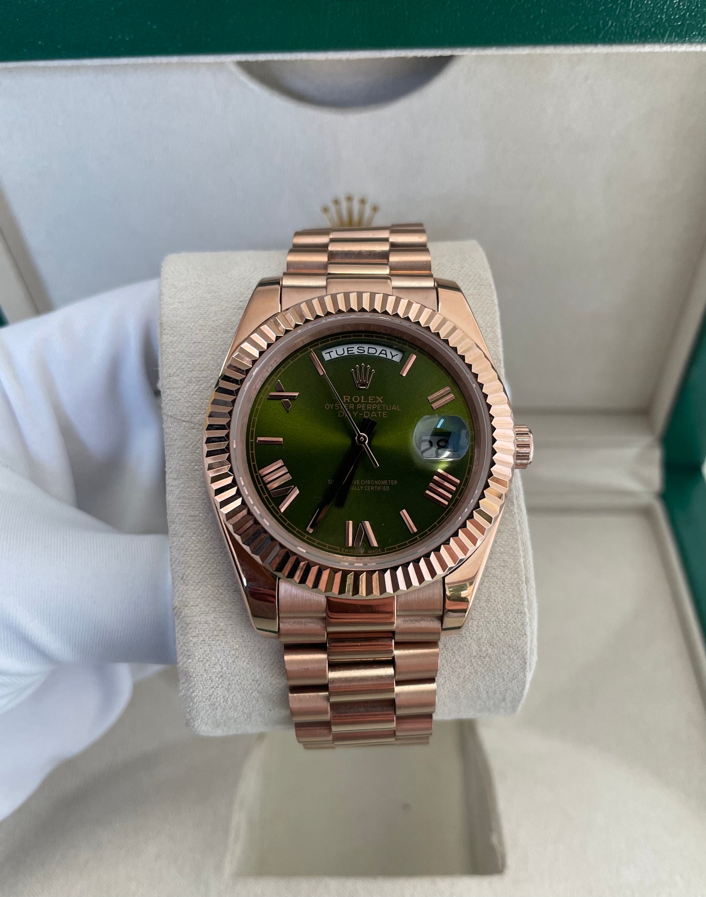 Rolex Day Date Oyster Perpetual (Oro Rosa)