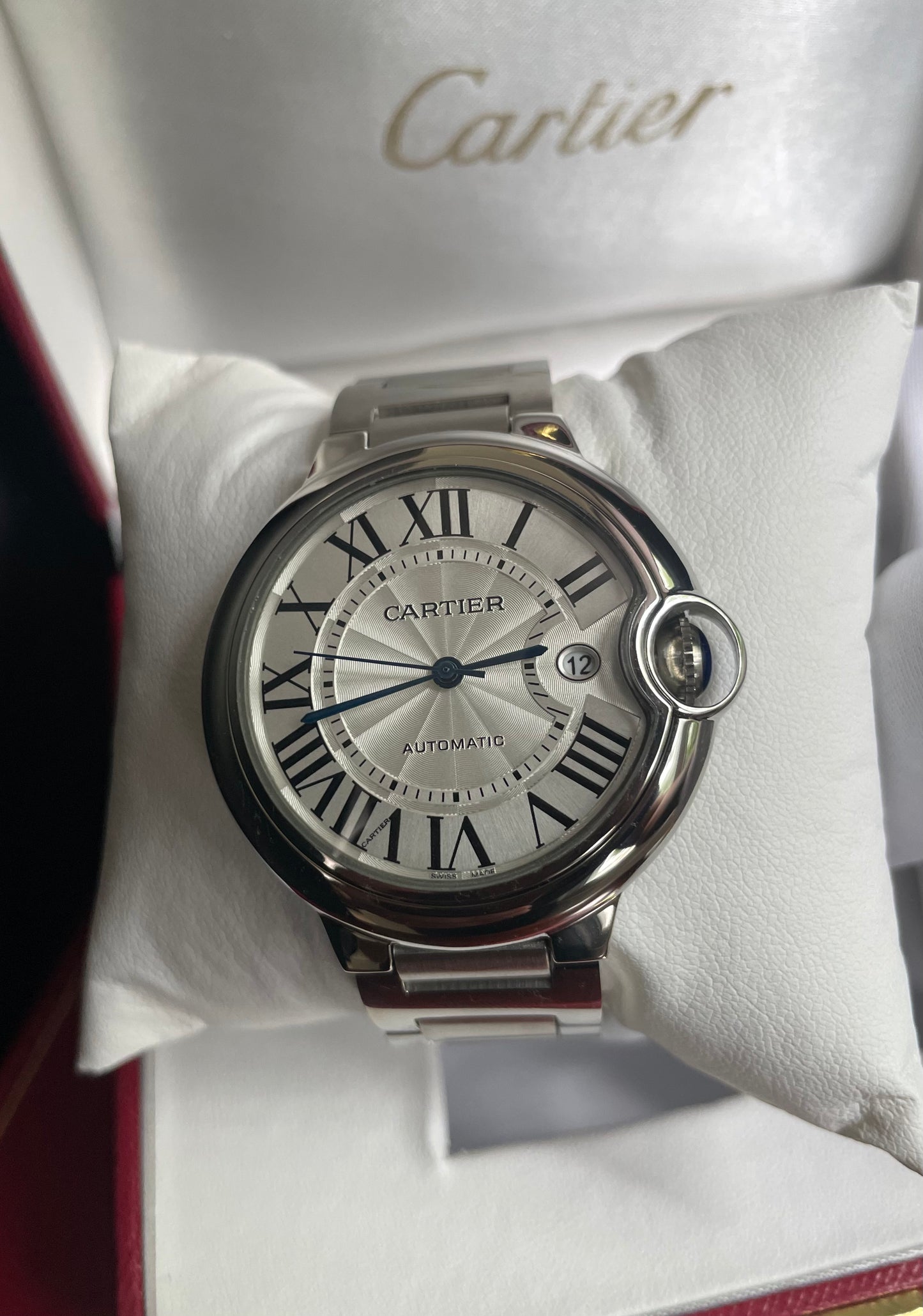 Cartier Ballon Bleu (esfera blanca)