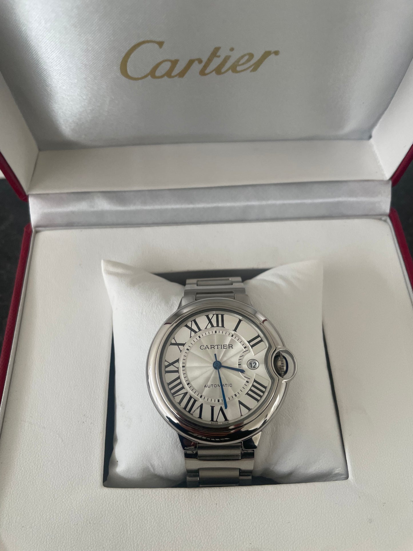 Cartier Ballon Bleu (esfera blanca)