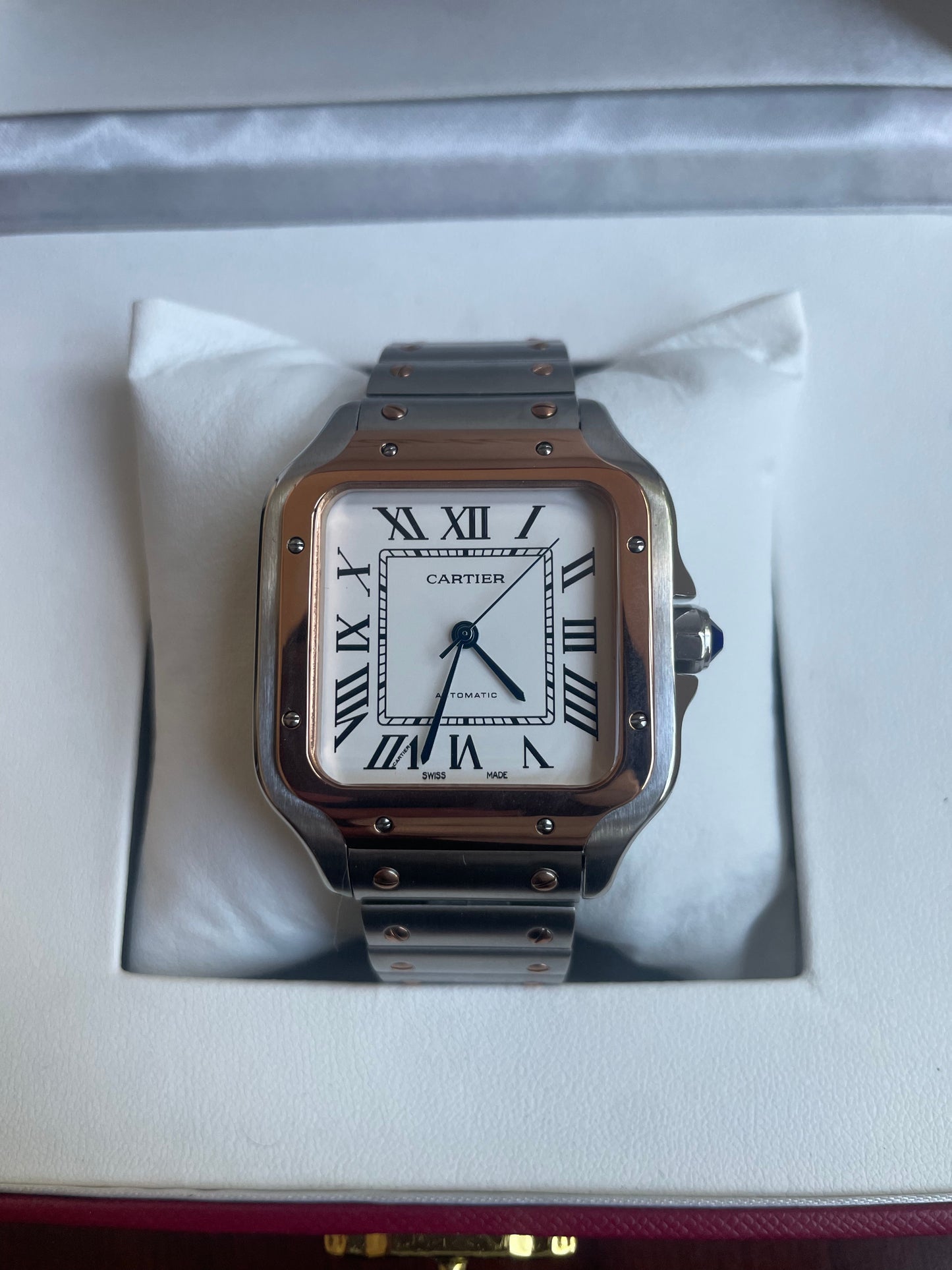 Cartier Santos (dos tonos)