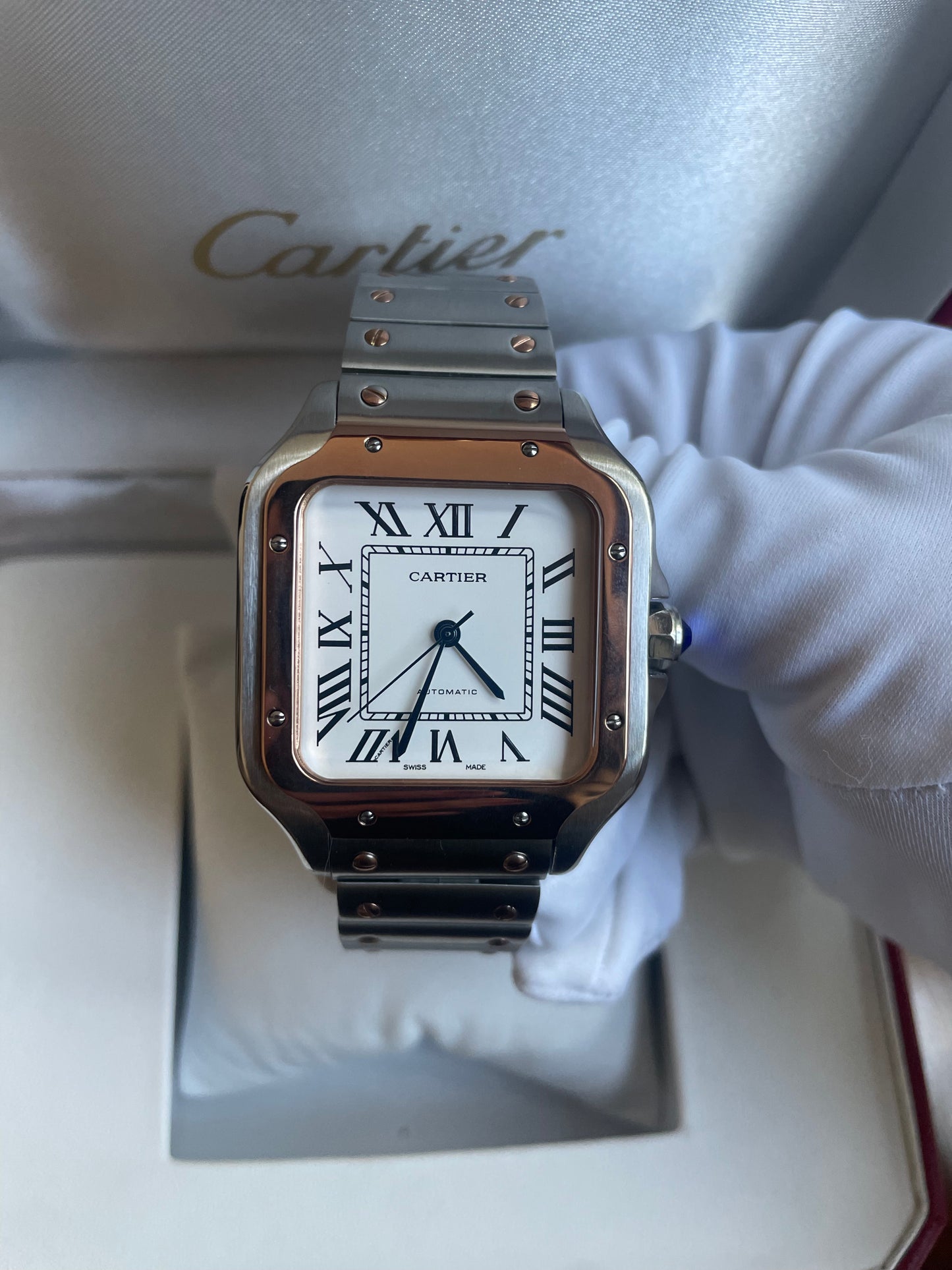 Cartier Santos (dos tonos)