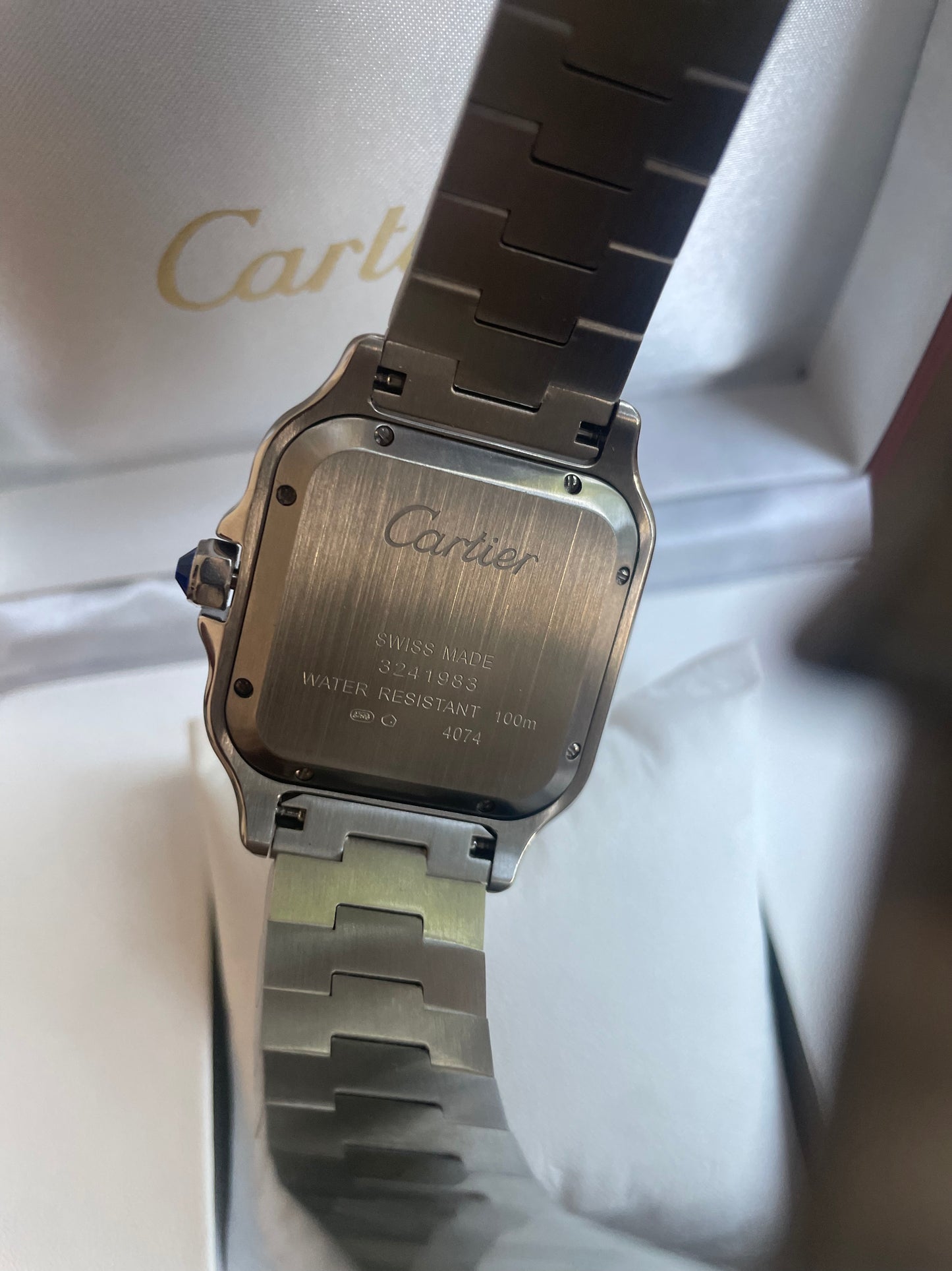 Cartier Santos (dos tonos)